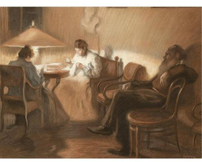 Tolstoy at home