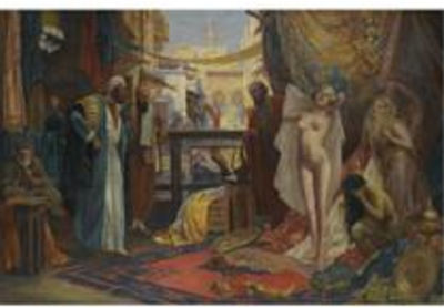 Sample artwork by Eduard Ansen - Hofmann (1820 - 1904), known for figure, nude, oriental genre painting - View similar artists and auction records