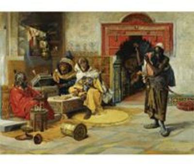 Sample artwork by Gyula Tornai (1861 - 1928), known for genre painting - View similar artists and auction records