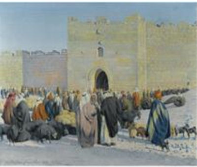 MARKET IN JERUSALEM