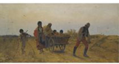 WANDERING GYPSIES by Franciszek Streitt - Auction record, sale price, and art valuation. Compare with similar artists and explore comparable artworks.