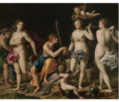 THE JUDGEMENT OF PARIS by Alessandro Turchi - Auction record, sale price, and art valuation. Compare with similar artists and explore comparable artworks.