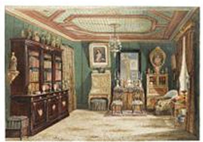 An Ornate French Living Room by Francois Etienne Villeret - Auction record, sale price, and art valuation. Compare with similar artists and explore comparable artworks.