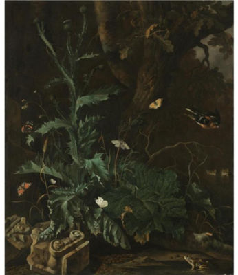 Sample artwork by Abraham Jansz Begeyn (1637 - 1697), known for town views, italianate landscapes and seaport painting, tapestry design - View similar artists and auction records
