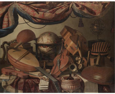 A STILL LIFE WITH MUSICAL INSTRUMENTS by Bartolomeo Bettera - Auction record, sale price, and art valuation. Compare with similar artists and explore comparable artworks.