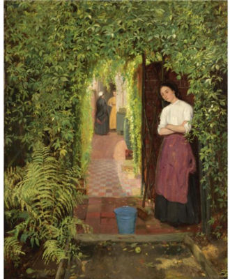 THE ARBOR by Denys George Wells - Auction record, sale price, and art valuation. Compare with similar artists and explore comparable artworks.