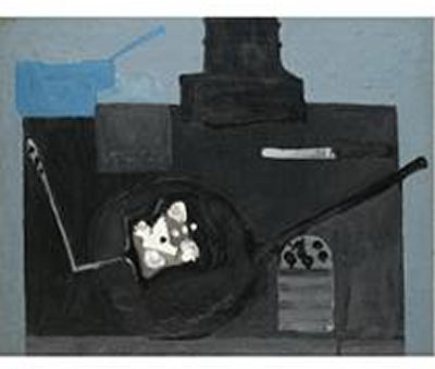 Sample artwork by Margaret Mellis (1914 - 2009), known for painting, relief sculpture - View similar artists and auction records