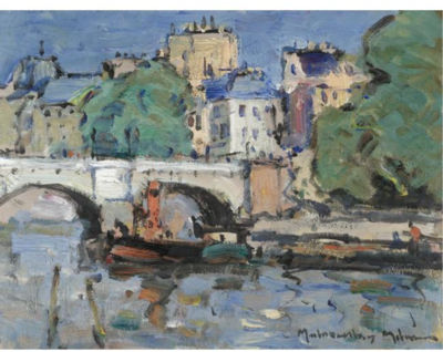 PONT MARIE FROM THE SEINE, PARIS