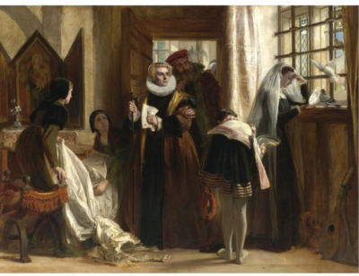 MARY QUEEN OF SCOTS IN CAPTIVITY by John Callcott Horsley - Auction record, sale price, and art valuation. Compare with similar artists and explore comparable artworks.