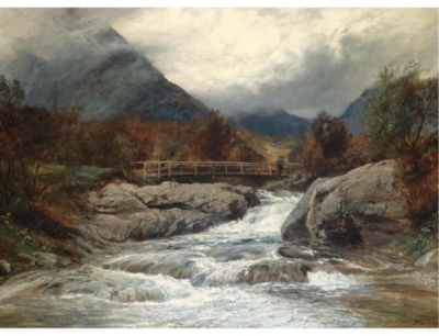 GLEN AFFARIC, 'TH'INCESANT ROAR OF HEADLONG TUMBLING FLOODS' ROBERT BURNS