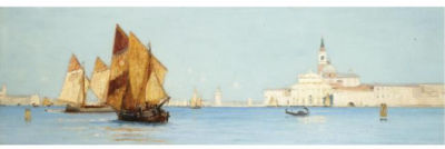 Sample artwork by Robert Weir Allan (1852 - 1942), known for marine scene, fishing villages, portrait and landscape painting, etchig - View similar artists and auction records
