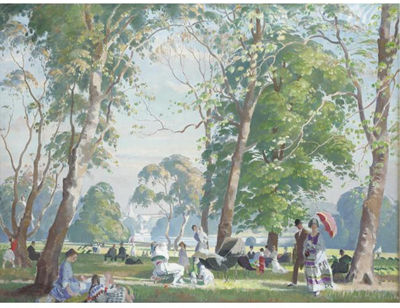 Sample artwork by Philip Connard (1875 - 1958), known for painting - View similar artists and auction records
