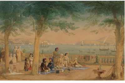 VIEW OF CONSTANTINOPLE: THE PICNIC