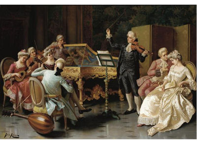 A PRIVATE PERFORMANCE by Pio Ricci - Auction record, sale price, and art valuation. Compare with similar artists and explore comparable artworks.