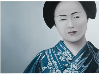 STUDENT GEISHA by Lisa Milroy - Auction record, sale price, and art valuation. Compare with similar artists and explore comparable artworks.