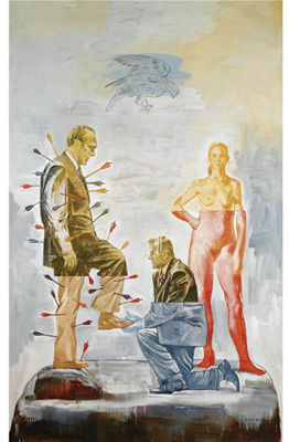 THE INTIMATE PLEASURE OF WATCHING by Nicky Nodjoumi - Auction record, sale price, and art valuation. Compare with similar artists and explore comparable artworks.