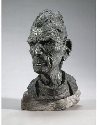 HEAD OF SAMUEL BECKETT