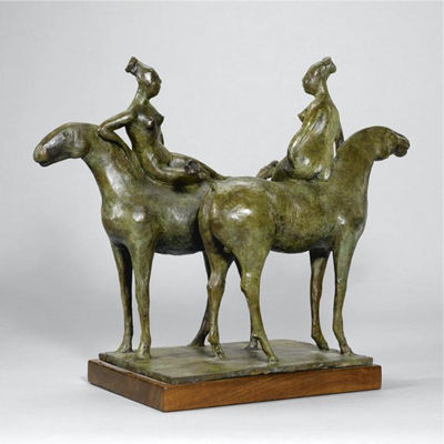 THE CONVERSATION by Olivia Musgrave - Auction record, sale price, and art valuation. Compare with similar artists and explore comparable artworks.