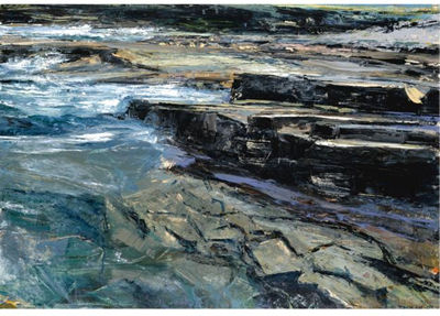 COASTAL LANDSCAPE by Donald Teskey - Auction record, sale price, and art valuation. Compare with similar artists and explore comparable artworks.