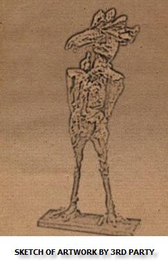 Sample artwork by Bushra Fakhoury (Born 1942), known for sculpture - View similar artists and auction records