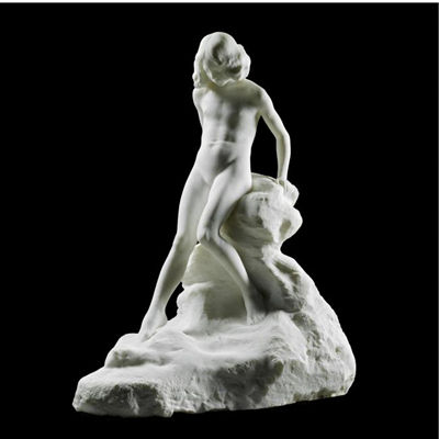 A YOUNG GIRL BY THE ROCKS by Naum Lvovich Aronson - Auction record, sale price, and art valuation. Compare with similar artists and explore comparable artworks.