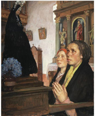 Sample artwork by Fernando Alvarez De Sotomayor (1875 - 1960), known for paintings, museum professional - View similar artists and auction records