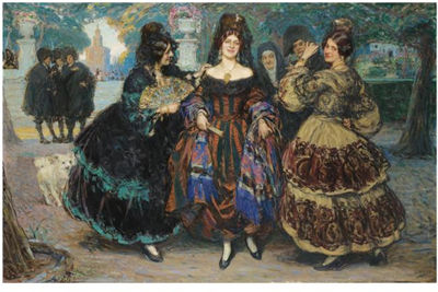LAS MAJAS EN EL PARQUE (WOMEN IN THE PARK)