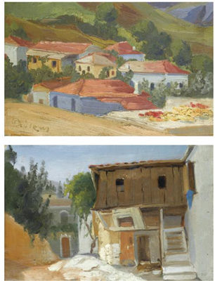 MOUNTAIN VILLAGE; THE RUSTIC HOUSE: A PAIR