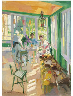 ON THE VERANDA
