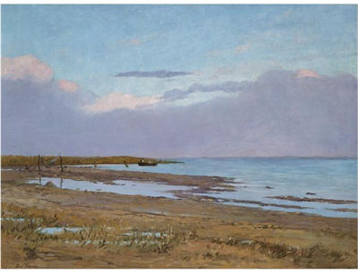 RIVER LANDSCAPE by Iwan Trusz - Auction record, sale price, and art valuation. Compare with similar artists and explore comparable artworks.