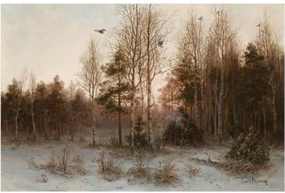 FOREST AT TWILIGHT