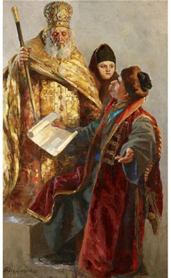 STUDY FOR NAROD by Pavel Petrovich Sokolov-Skalja - Auction record, sale price, and art valuation. Compare with similar artists and explore comparable artworks.