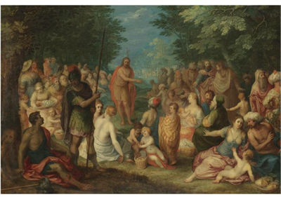 THE PREACHING OF ST JOHN THE BAPTIST