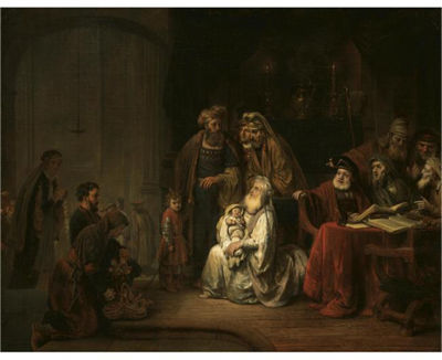 SIMEON IN THE TEMPLE, 'NUNC DIMITTIS'