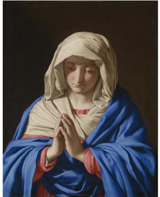 MADONNA AT PRAYER