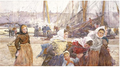 Sample artwork by Lionel Percy Smythe (1839 - 1918), known for figure, genre, landscape paintings - View similar artists and auction records