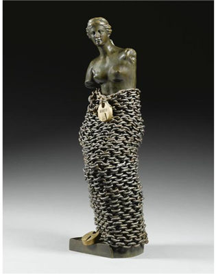 CHAINED VENUS by Clive Barker - Auction record, sale price, and art valuation. Compare with similar artists and explore comparable artworks.