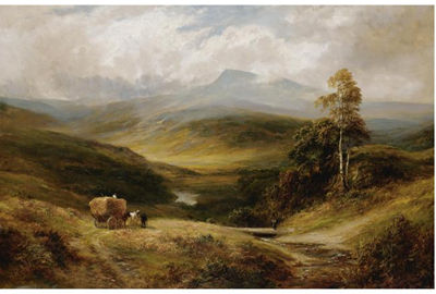 Sample artwork by George Turner II (1843 - 1910), known for landscape painting - View similar artists and auction records