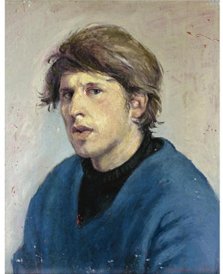 SELF PORTRAIT AS A YOUNG MAN