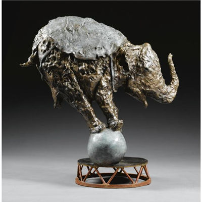 Sample artwork by Jim Unsworth (Born 1958), known for sculpture - View similar artists and auction records