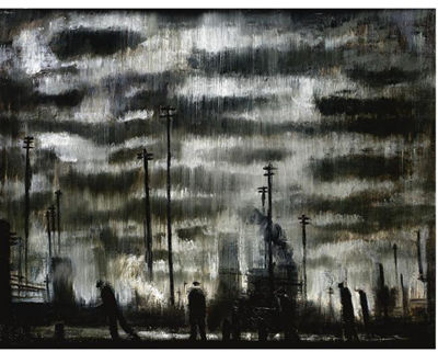 Sample artwork by Theodore Major (1908 - 1999), known for painting and cartoon drawings - View similar artists and auction records