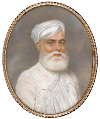 PORTRAIT OF MUHAMMAD 'ALI KHAN, NAWAB OF ARCOT AND PRINCE OF THE CARNATIC (1718-1795)
