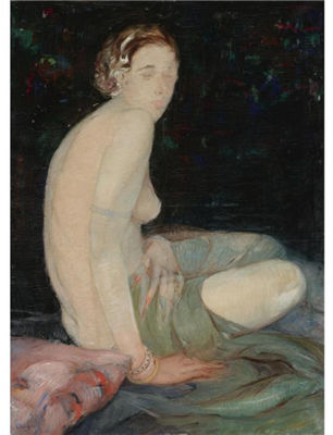 SEATED NUDE