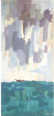 SEASCAPE I by Polykleitos Regos - Auction record, sale price, and art valuation. Compare with similar artists and explore comparable artworks.