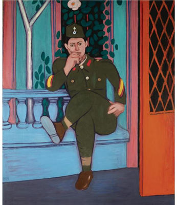 Sample artwork by Diamantis Diamandopoulos (1914 - 1995), known for painting - View similar artists and auction records