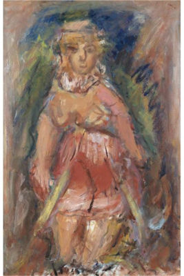 MÄDCHEN MIT HUT (GIRL WITH HAT) by Georgios Bouzianis - Auction record, sale price, and art valuation. Compare with similar artists and explore comparable artworks.