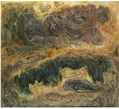 Sample artwork by Ambadas (1922 - 2012), known for painting - View similar artists and auction records