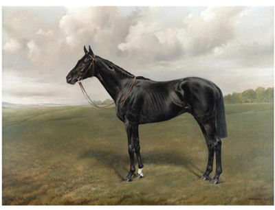 Sample artwork by Walter Herbert Wheeler (1868 - 1960), known for dog painting - View similar artists and auction records