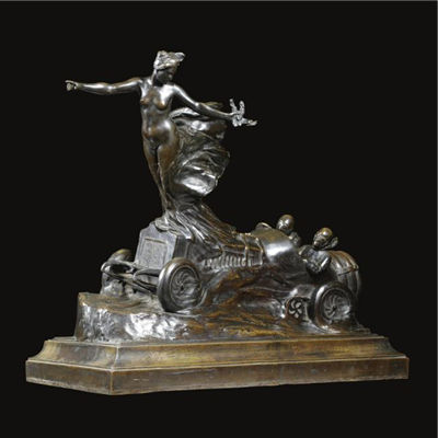 A GRAND PRIX RACING CAR (AN ALLEGORY OF VICTORY AND PROGRESS)