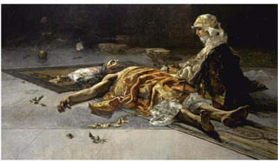 Sample artwork by Salvador Sanchez Barbudo Y Morales (1857 - 1917), known for drawing and painting - View similar artists and auction records